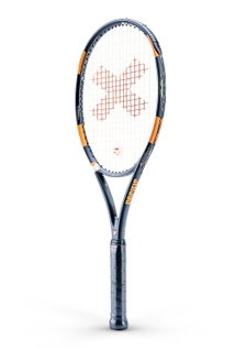 Pacific Tennisschläger BXT X Fast Pro #21 100in/310g/Turnier schwarz/orange - unbesaitet -